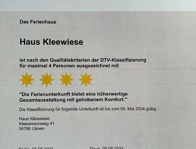 Haus Kleewiese Appartamento *